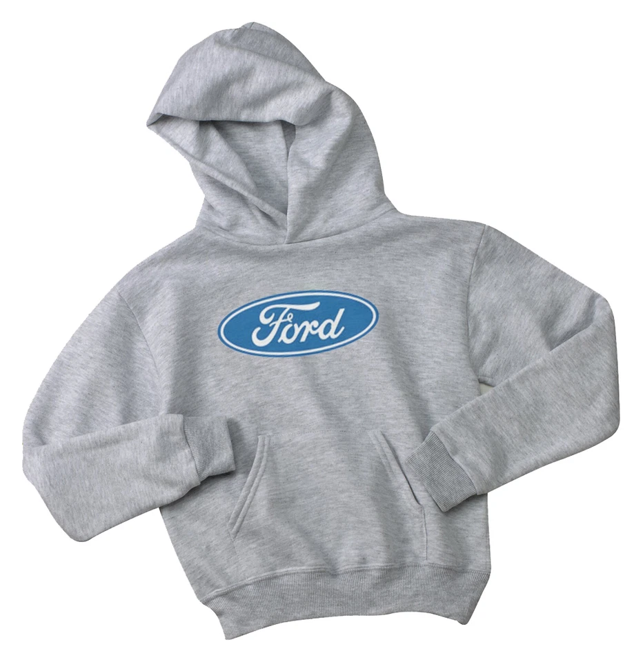 Youth Hoodie Kids Hooded Sweatshirt Ford Logo Ford Mustang Ford Trucks Boys - Image 1 of 1