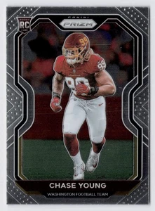 2020 Panini Prizm Rookie Chase Young #383 (RC) WASHINGTON FOOTBALL TEAM - Picture 1 of 2