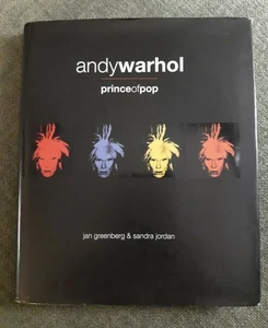 Andy Warhol, Prince Of Pop, Jan Greenberg & Sandra Jordan, HCDJ, 1st Print 2004 - Imagen 1 de 12