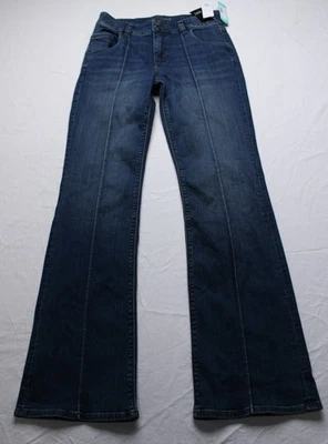 Jean para mujer Kut From The Kloth tiro alto Natalie Bootcut AP2 azul talla: 8 nuevo con etiquetas Foto 1 de 4