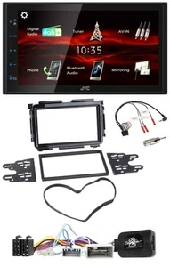 JVC USB Bluetooth Lenkrad DAB 2DIN Autoradio für Honda HR-V RU ab 2015 schwarz - Bild 1 von 10