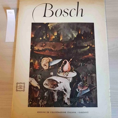 BOSCH - CLUB INTERNAZIONALE DEL LIBRO D'ARTE - GARZANTI - 1961 - Immagine 1 di 3