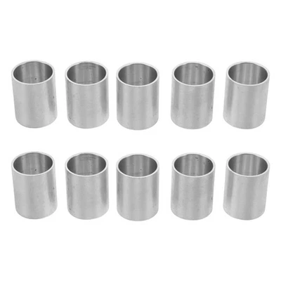  10 Pcs Portacandele in Alluminio Forniture Per Barattoli Di Fai -da -te - Immagine 1 di 4