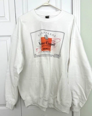 Sudadera Veuve Clicquot Champagne Label Talla XL Nueva con Etiquetas Foto 1 de 2