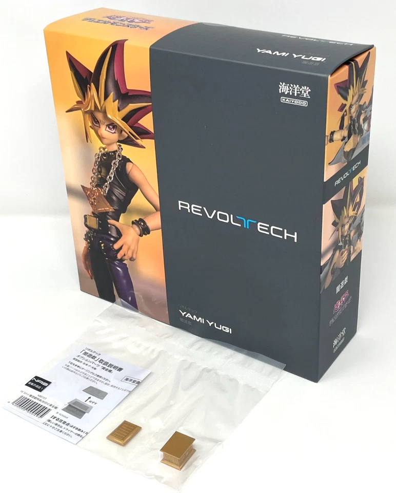 Kaiyodo Revoltech Yami Yugi -Yu-Gi-Oh! Duel Monsters- with Bonus Parts Japan New - Image 1 of 4
