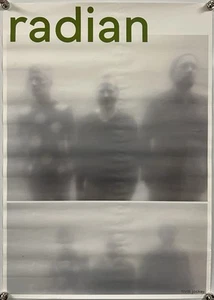 Radian Thrill Jockey Official Original Promo Poster 42x30cm - Imagen 1 de 1
