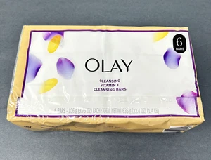Jabón en barra limpiadora hidratante para piel Box Damage Olay vitamina E 3,75 oz 6 unidades6 - Imagen 1 de 4