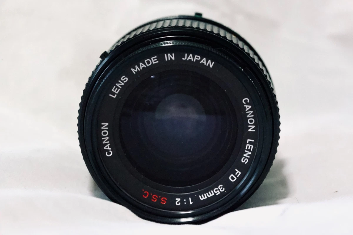 Canon FD 35mm f/2 Camera Lenses for sale | eBay