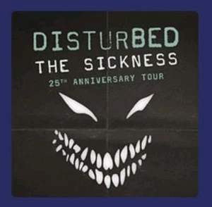 1 Ticket für DISTURBED: The Sickness 25th Anniversary Tour Stuttgart - Sitz Gang - Bild 1 von 2