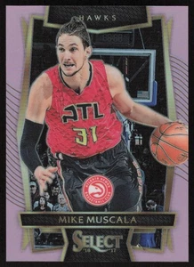 2016-17 Panini Select Pink #/15 Mike Muscala #74 Atlanta Hawks - Picture 1 of 2