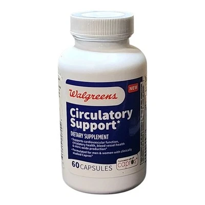 Walgreens Circulatory Support 60 Caplets Exp. 11/30/2025 NEW  - Image 1 of 3