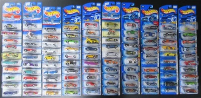 Lote de 100 Hot Wheels Primeras Ediciones 1998 - 2006 - Todas Diferentes (g) Foto 1 de 4