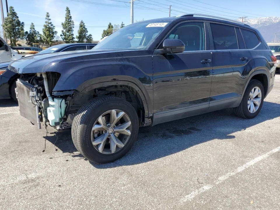 BLK REAR BUMPER ASSEMBLY 2018-2020 VOLKSWAGEN ATLAS — 第 1/4 张图片