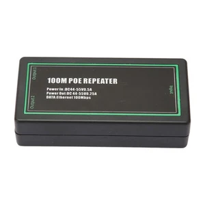 POE Extender Standard Gigabit Monitoring Signal Repeater Splitter For IP Came FY - Afbeelding 1 van 22