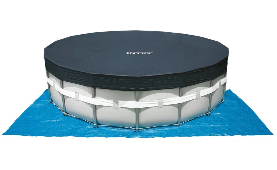 B-Ware! intex  26326 Abdeckplane  für Frame Pool 488 cm - Bild 1 von 1