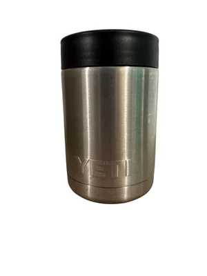 Yeti Rambler Acero Inoxidable Aislado Colster Lata Enfriador Manga y Tapa Foto 1 de 4