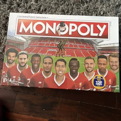 Liverpool FC 2017/18 Monopoly Board Game - NEW SEALED - Image 1 of 2
