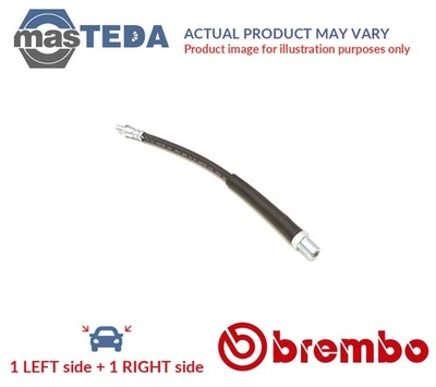 T 85 033 BRAKE HOSE LINE PIPE REAR BREMBO 2PCS NEW OE REPLACEMENT - Image 1 of 4