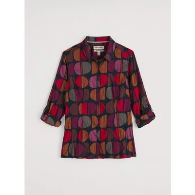 Camisa de algodón Seasalt Larissa - Media luna sello ónix - 10 12 14 16 - Nueva con etiquetas Foto 1 de 4