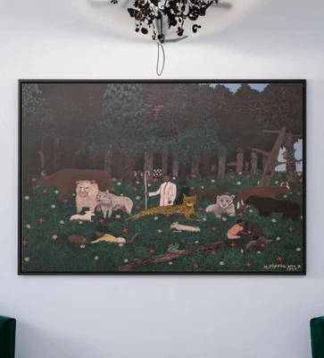 Arte de pared en lienzo/póster Horace Pippin Holy Mountain III Foto 1 de 2