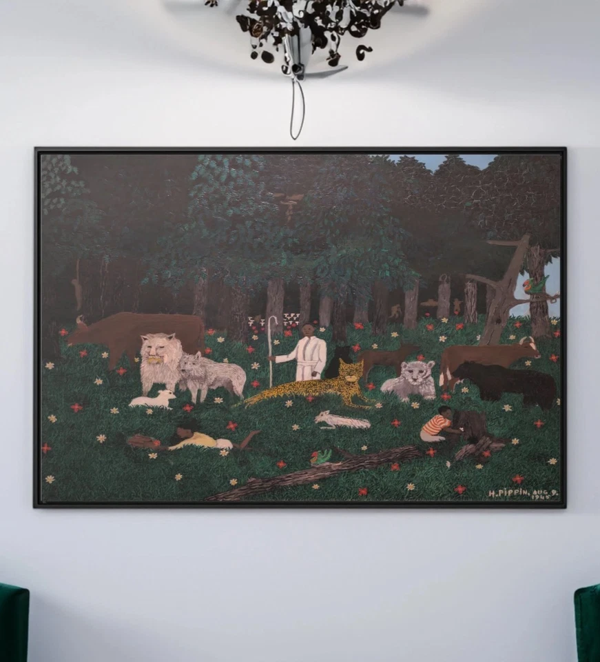 Arte de pared en lienzo/póster Horace Pippin Holy Mountain III Foto 1 de 2