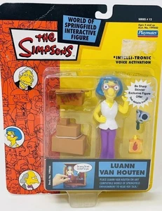 Simpsons LUANN VAN HOUTEN World Of Springfield Serie 12 Playmates - Bild 1 von 1