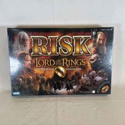 New Sealed VTG 2003 Risk The Lord of the Rings Trilogy Edition Board Game - Image 1 of 4