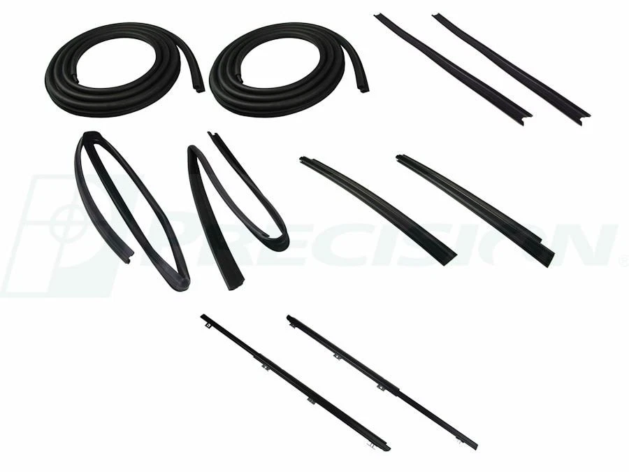 1984-1996 Jeep Cherokee Door Weatherstrip Kit 4 Door Sport Utility - Image 1 of 1