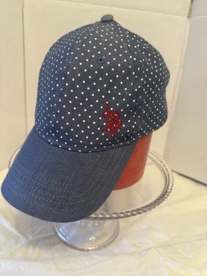 Gorra de béisbol para niñas a lunares Asociación de Polo de Estados Unidos   Foto 1 de 4