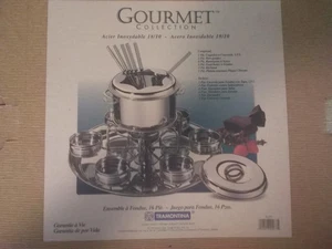 Tramontina Gourmet Edelstahl 16-teiliges Fondue-Set, - Bild 1 von 1
