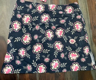 NUEVO CON ETIQUETAS Golftini Mujeres Golf Falda Falda Falda Floral Talla 8 Bolsillos Largos Pickleball Tenis Foto 1 de 4