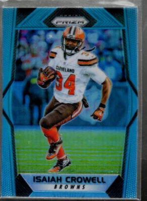 A7132- 2017 Panini Prizm Prizms Light Blue #99 Isaiah Crowell /199 - NM-MT - Image 1 of 2