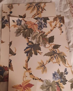 2-Vintage Gramercy Wallpaper Sampler,  Remnant 12x17 Sherwood Forest - Picture 1 of 10