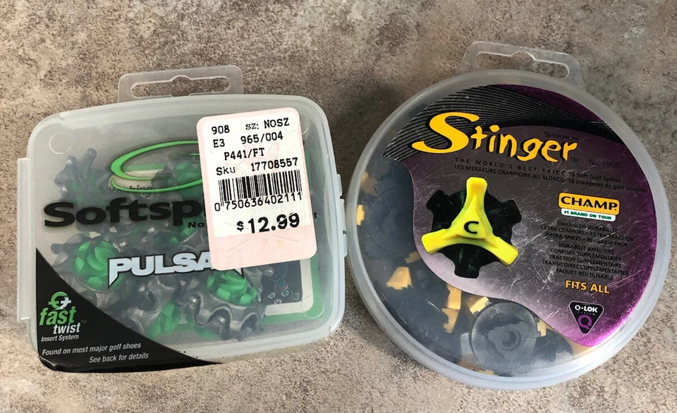 CHAMP Scorpion Stinger Tri - Lok 18 Golf Spikes 75640 Ship