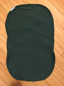 SnuggleMe Organic lounger COVER Only 100% Organic Cotton- Moss - Picture 1 of 6