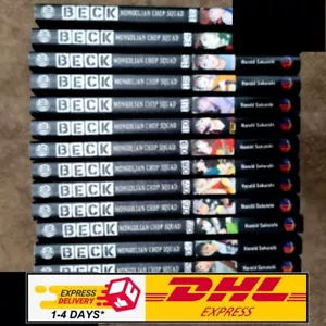 New BECK: Mongolian Chop Squad Manga Full Set Vol. 1-15 English Comic - Fast DHL - Picture 1 of 8