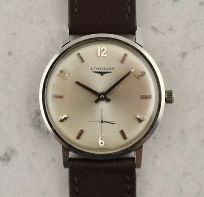 Reloj Longines Calatrava Art Deco C.1966 Vintage esfera ref. 2757-370 en acero Foto 1 de 4