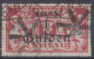 DANZIG 1923 - FREIMARK Mi.: 189 II ERROR DE PLACA - sellado - gato 120,- EUR - Imagen 1 de 1