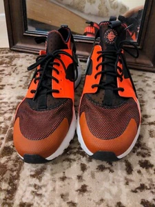 Nike Air Huarache Run Ultra 819685-008 Black Crimson White Men’s Size 14. EUC! - Picture 1 of 8