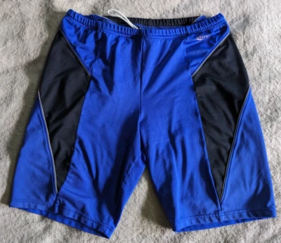 Traje de baño vintage SPEEDO Jammers para hombre XL 34 azul negro Foto 1 de 4