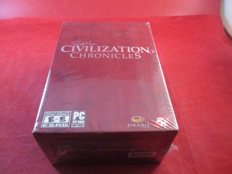 Sid Meier's Civilization Chronicles (Computer PC) Box Set **BRAND NEW** Sealed! - Image 1 of 4