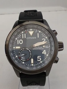 CITIZEN Eco-Drive CC3060-10E GPS Satellite Wave Men's Watch Used From Japan - Picture 1 of 12