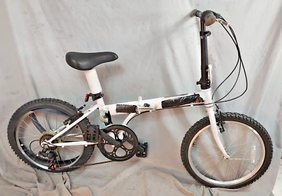 2015 Durban Bay 6 Folding Bike 20" Wheels 6 Speed Steel Grip VBrake USA Shipping - Image 1 of 4