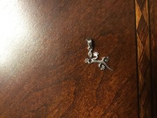 Tma 925 Sterling Lizard Pendant Gecko Pendant Tma 925 Silver Pendant