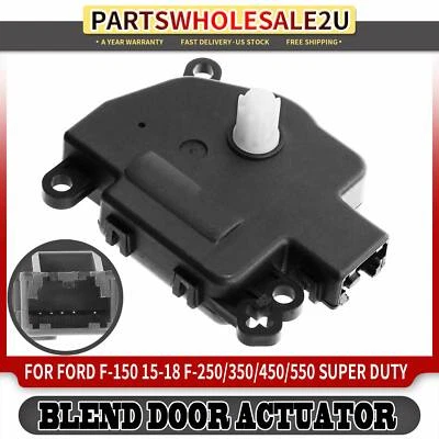 Actuador de puerta de mezcla de climatización para Ford F-150 2015-18 F-250 F-350 Super Duty 2017-2018 Foto 1 de 4