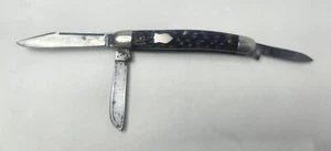 Schrade Walden N.Y. USA 808 Vintage 3 Blade Small Stockman Pocket Knife - Picture 1 of 9