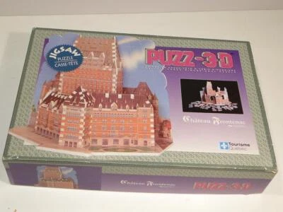 Puzz-3D Chateau Frontenac Quebec Complete in box - Image 1 of 3