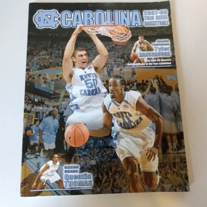 Carolina Basketball 2007-2008 Tyler Hansbrough UNC Tar Heels Y2K Magazine - Imagen 1 de 8