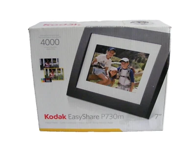 Kodak EasyShare P730m 7" Digital Picture Frame Slideshow Parts Repair No Power - Image 1 of 4