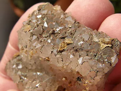 Minerales   Extraordinario Cristal Cubico De Fluorita+quarzo Marruecos - 7b14   • 10.56€